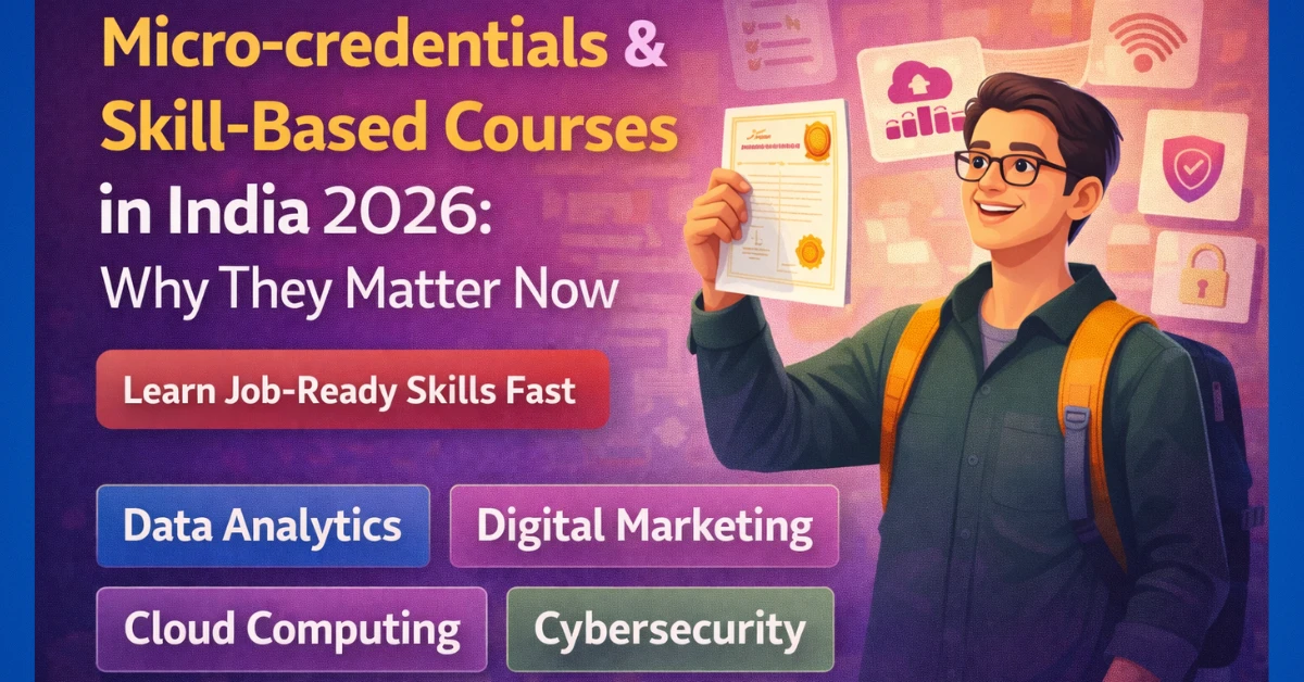 Guide to Micro-credentials and Skill-Based Courses in India (why they matter now)