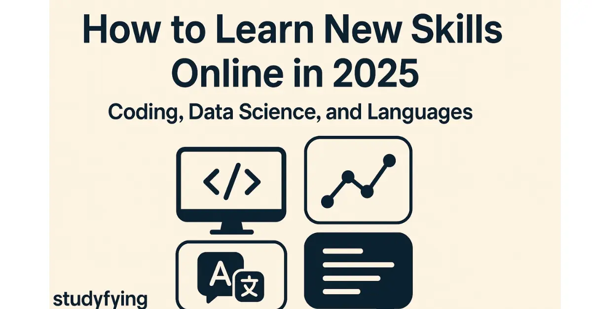 Learn New Skills Online-Coding, Data Science, and Languages